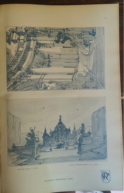 Image traitée - Skizzen von OTTO RIETH. (1858-1911) vier folgen