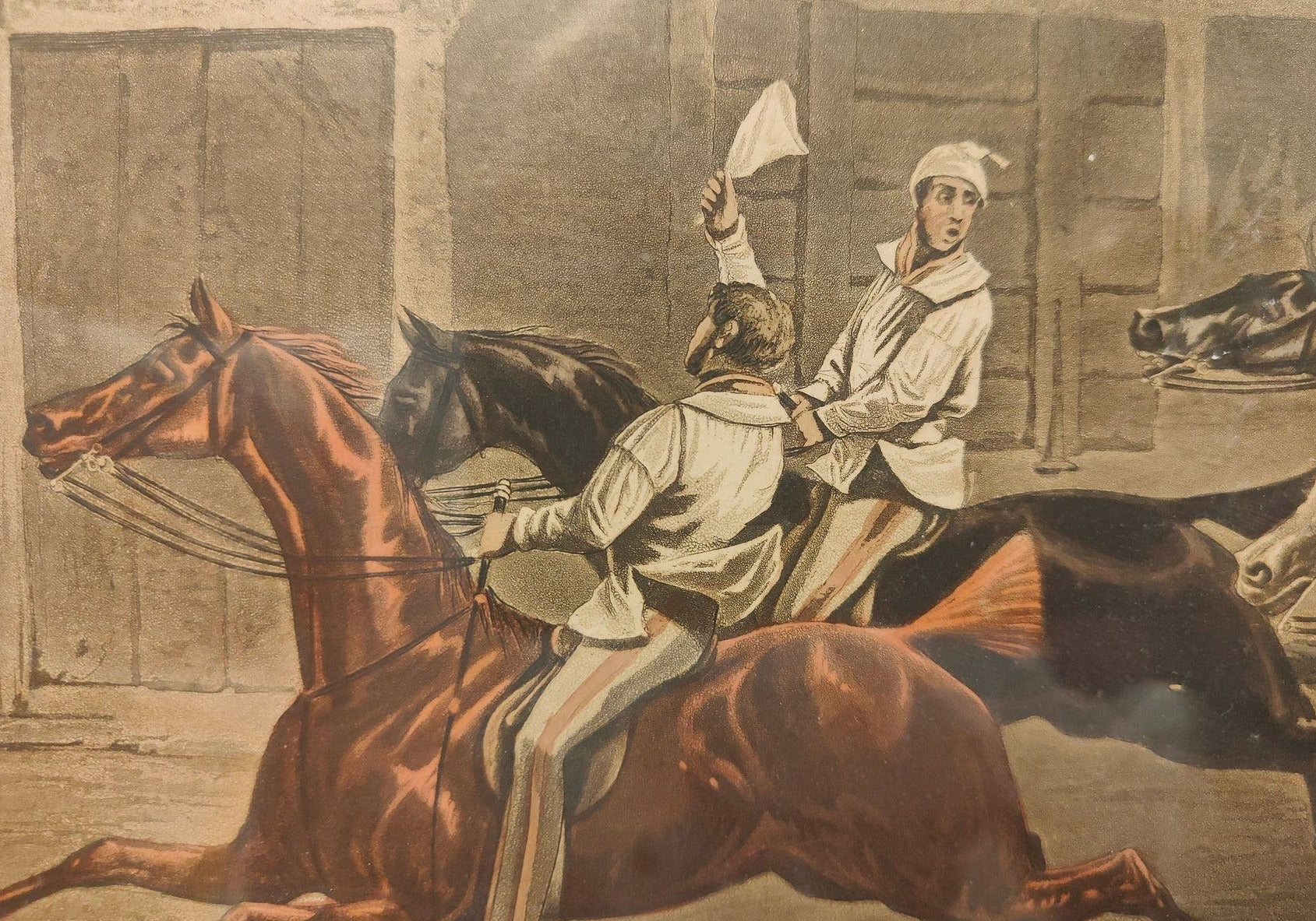 Image traitée - The first steeple chac on record-nacton church and village  Atken imp Harris