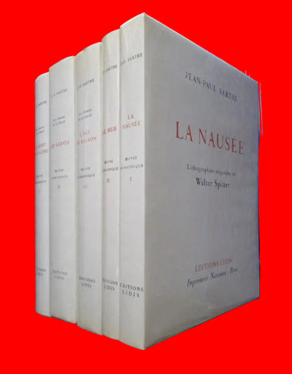 Œuvre Romanesque (5 Volumes) - Jean-Paul Sartre