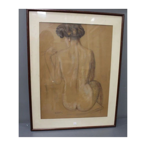 Nu de dos - Antral Louis Robert (1895-1939)